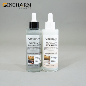 OEM Hydrating & Lightening Rice Serum with Vitamin C Hyaluronic Acid