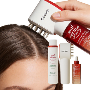 Biotin Hair Regrowth Shampoo & Botanical Serum Set