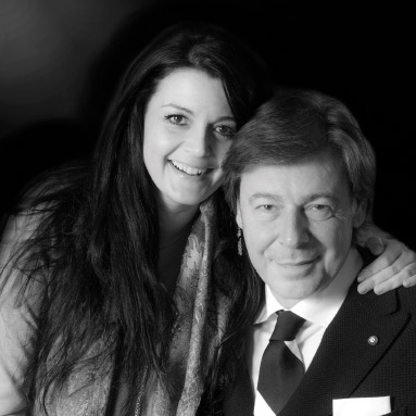 Enrica and Renato Ancorotti - Founders of Ancorotti Cosmetics Italy