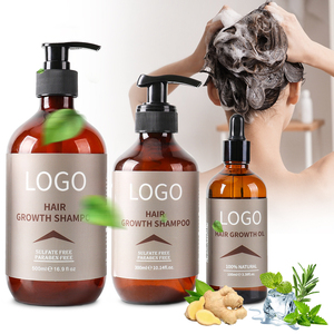 Private Label Proven Science Hair Growth Treatment Set With Moisturizing & Anti-Dandruff 2-IN-1 Formula Sulfate & Paraben Free